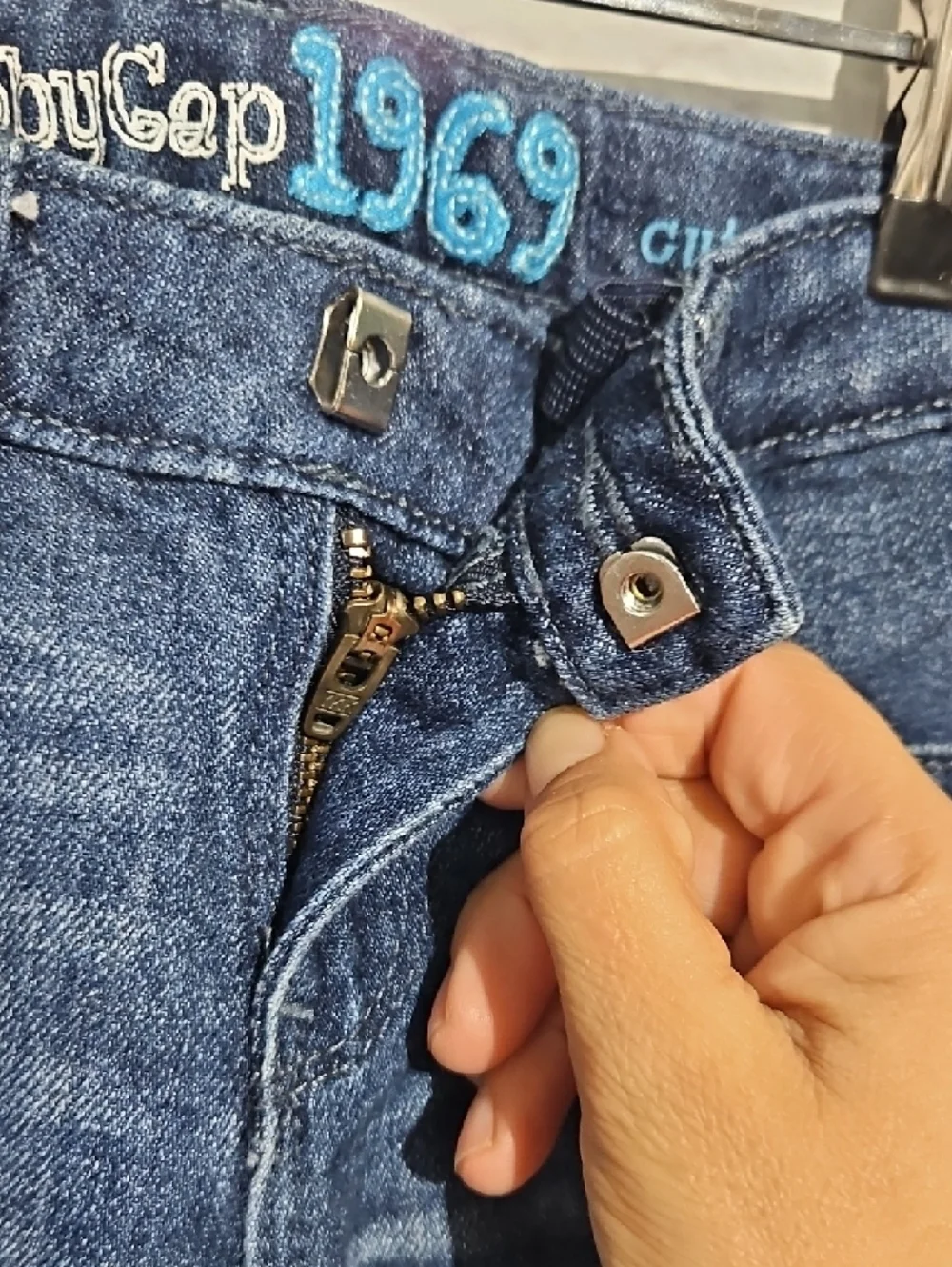 GAP Dark Blue Flared Jeans for Kids Cute Boot